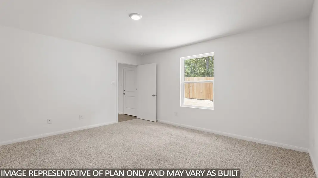 Spacious, unfurnished interior of a new home in McCrorey Trails, Conroe (Image 19). Spacious, unfurnished interior of a new home in McCrorey Trails, Conroe (Image 19).