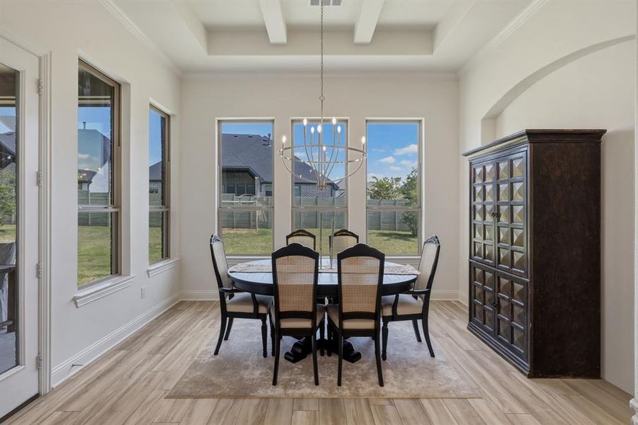 Furnished interior view inside a new home in , Argyle (Image 9). Furnished interior view inside a new home in , Argyle (Image 9).