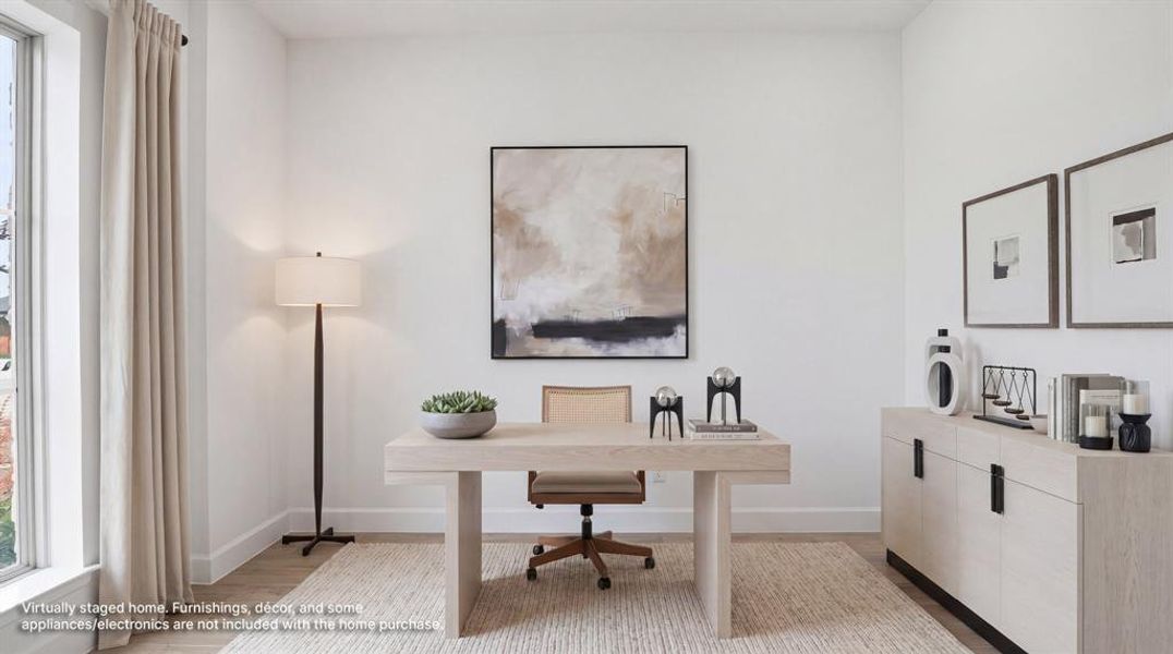 Furnished interior view inside a new home in Meraki, Forney (Image 11).