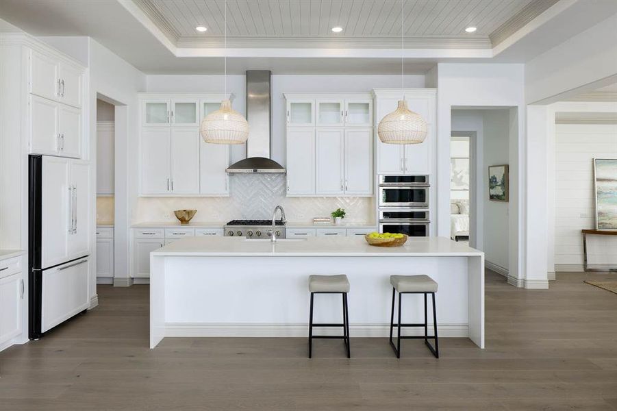 Furnished interior view inside a new home in Robson Ranch Texas, Denton (Image 13). Furnished interior view inside a new home in Robson Ranch Texas, Denton (Image 13).