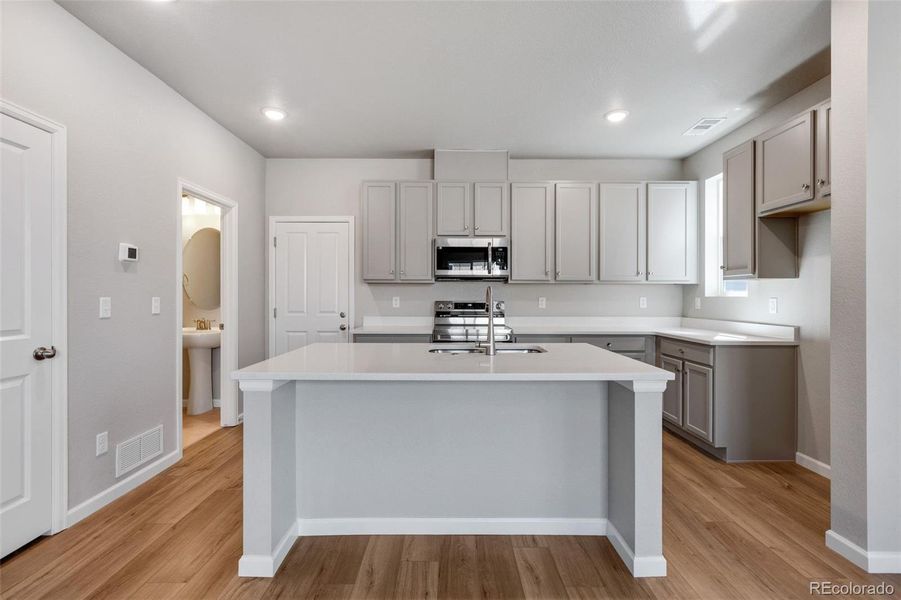 Furnished interior view inside a new home in Spring Valley, Longmont (Image 3).