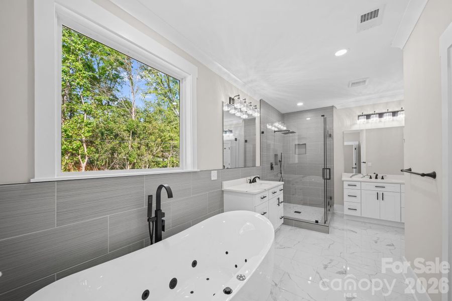 Furnished interior view inside a new home in , Harrisburg (Image 8). Furnished interior view inside a new home in , Harrisburg (Image 8).