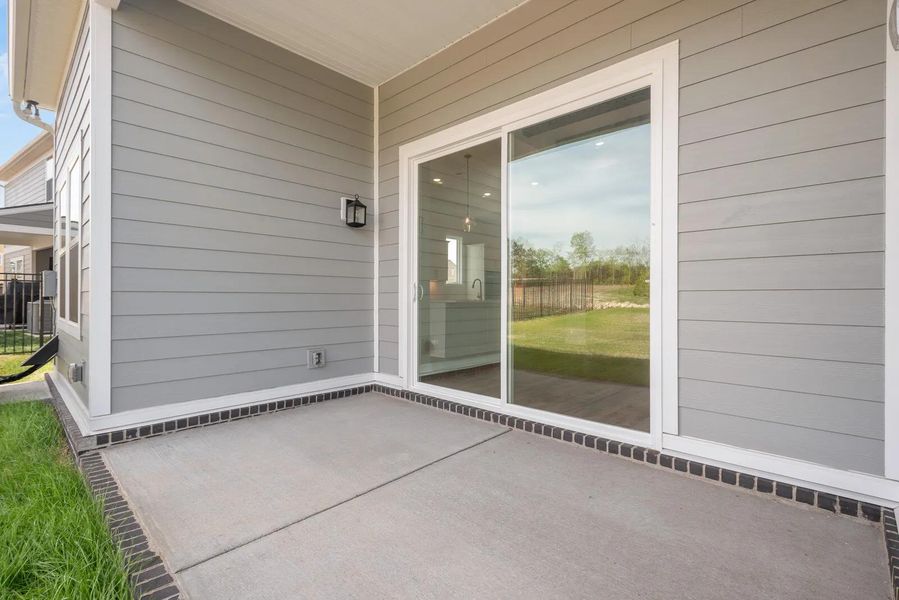 The Damien C Outdoor Living Area