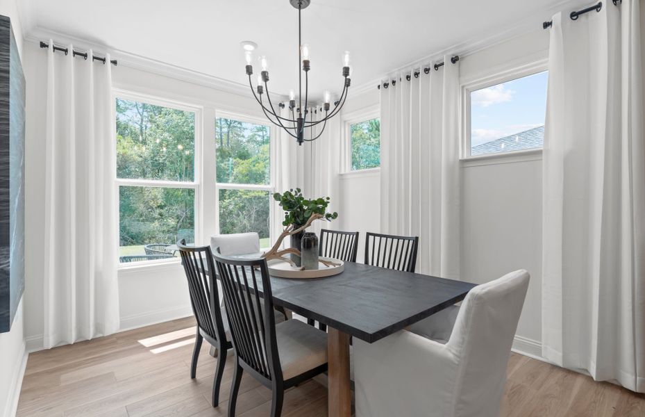Furnished interior view inside a new home in Del Webb Wilmington at Mallory Creek, Leland (Image 24).