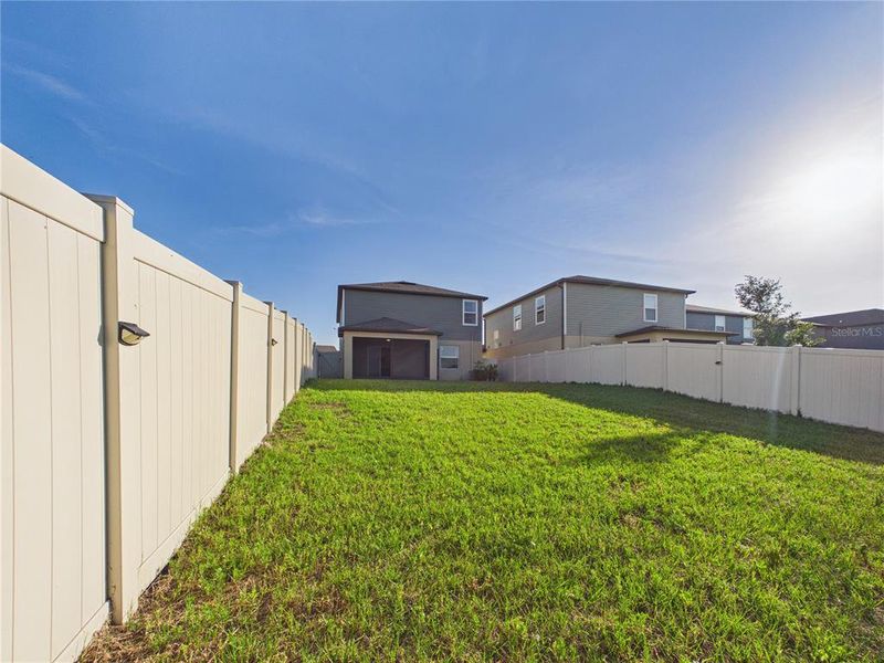 Exterior details and patio area of a home in Two Rivers, Zephyrhills (Image 29).