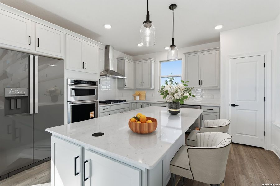 Furnished interior view inside a new home in Del Webb New Braunfels at Veramendi, New Braunfels (Image 5).