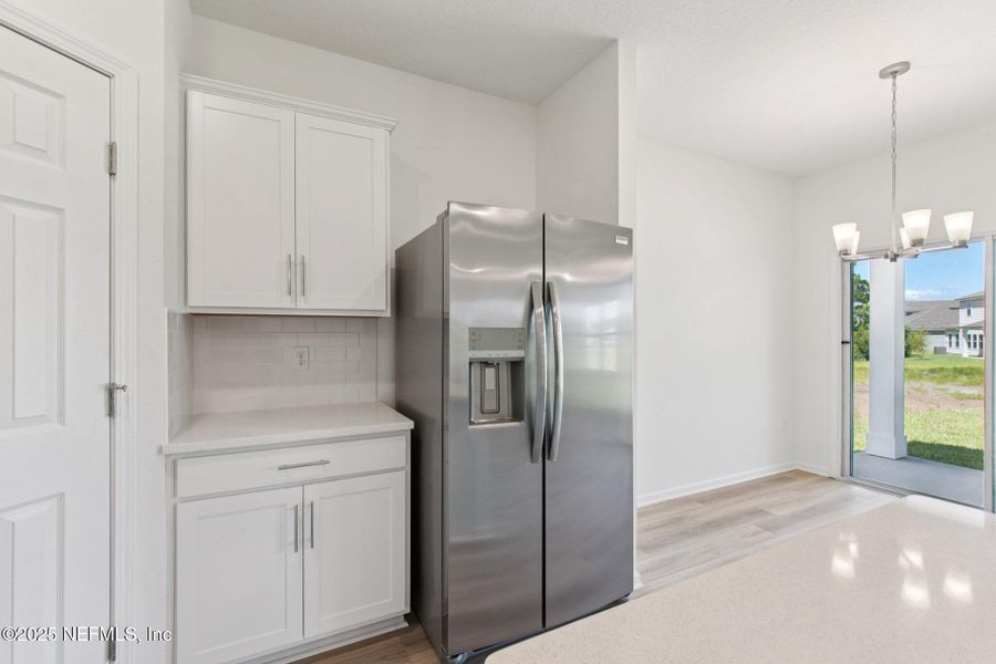 Furnished interior view inside a new home in Panther Creek, Jacksonville (Image 10).