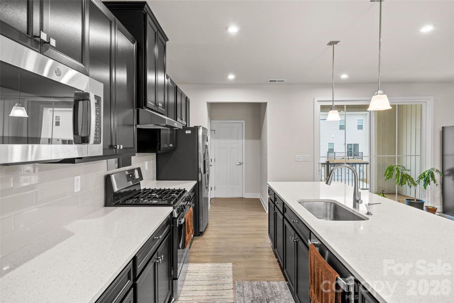 Furnished interior view inside a new home in , Huntersville (Image 13).