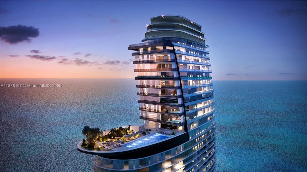 Condo located in Miami, FL showcasing its design and architecture (Image 4).