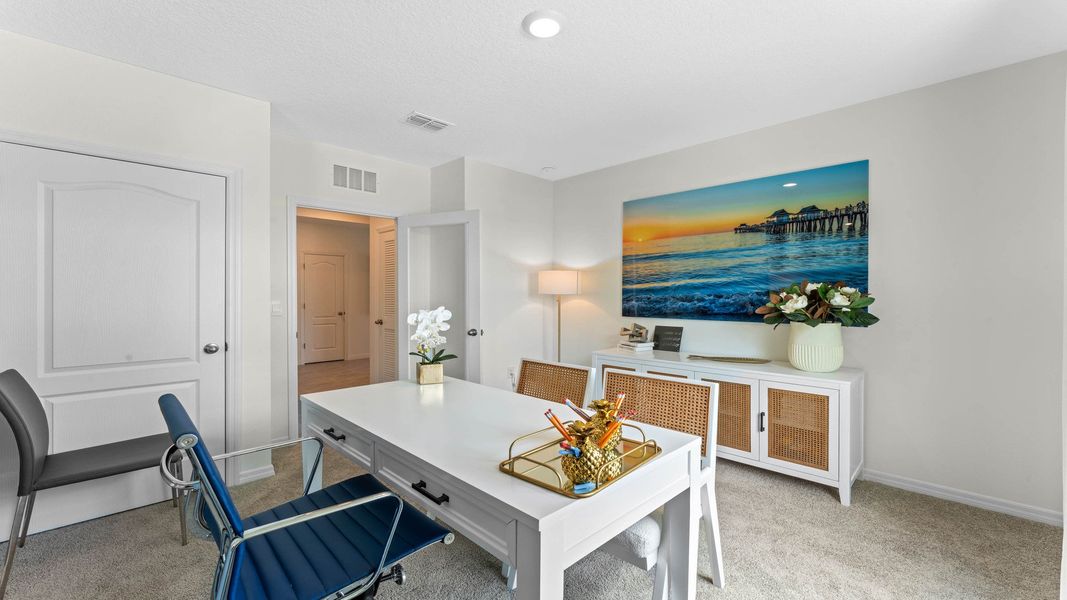 Furnished interior view inside a new home in Crossroads at Kelly Park, Apopka (Image 11).