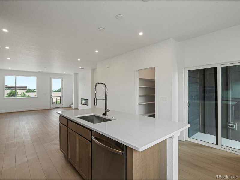 Furnished interior view inside a new home in Ascent at Inverness, Englewood (Image 3).