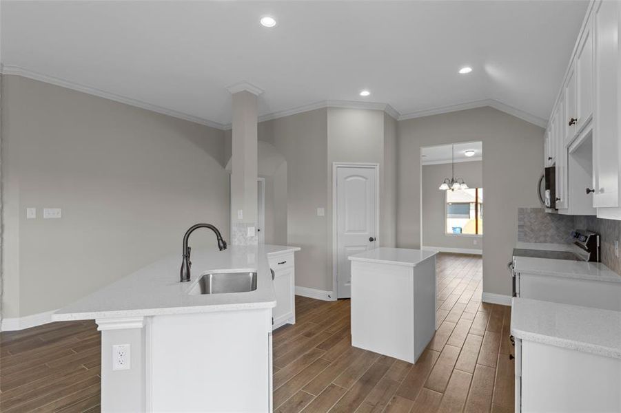 Furnished interior view inside a new home in , Josephine (Image 7).