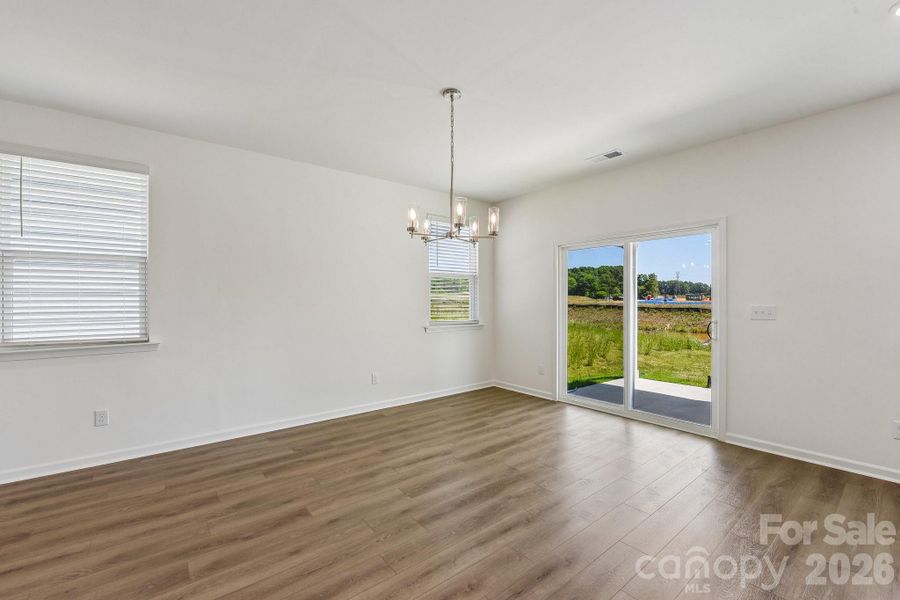 Spacious, unfurnished interior of a new home in , Monroe (Image 32).