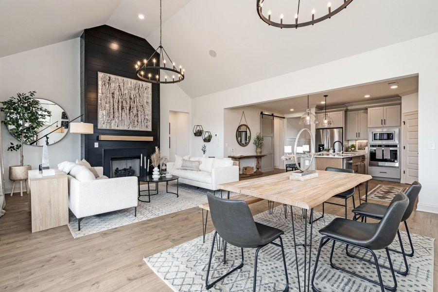 Representative furnished interior of a home built from the Mosley by Celebration Homes in South Haven, Murfreesboro (Image 10).