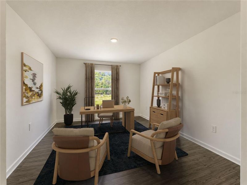 Furnished interior view inside a new home in Marion Oaks, Ocala (Image 5). Furnished interior view inside a new home in Marion Oaks, Ocala (Image 5).