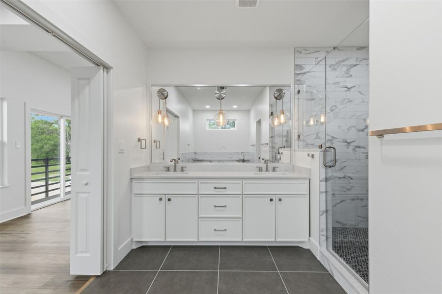 Furnished interior view inside a new home in , Prairie View (Image 13).