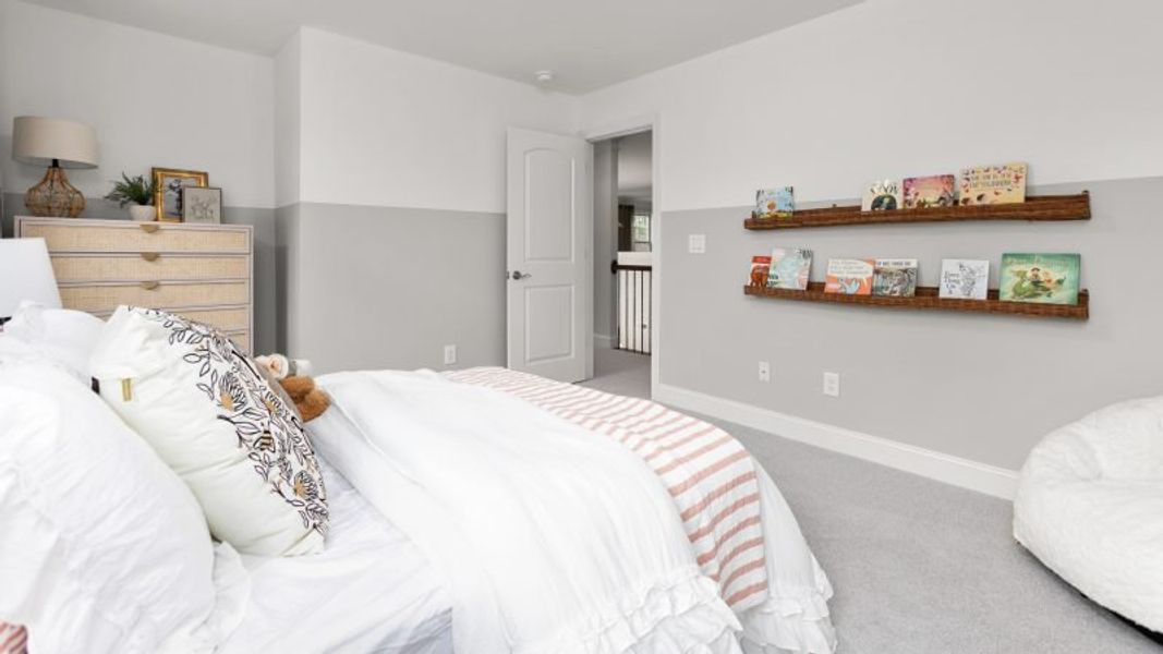Furnished interior view inside a new home in Preserve at Carriage Cove, Oak Ridge (Image 50).