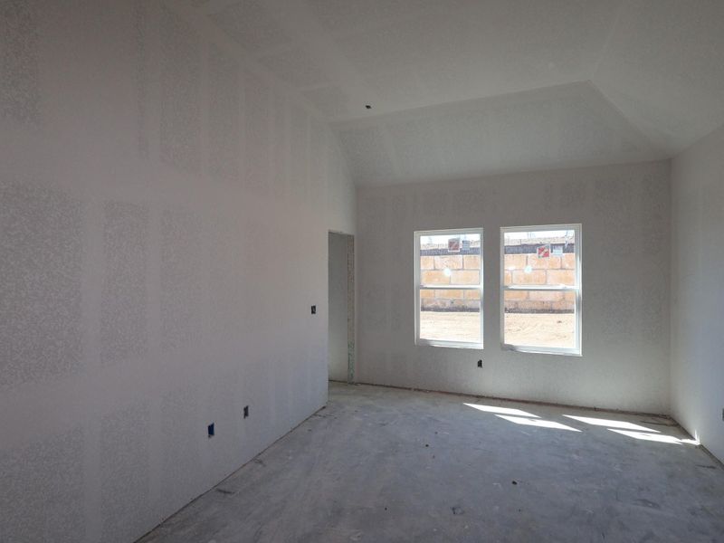 In-progress construction of a new home in Cascades at Onion Creek, Austin, TX (Image 9).