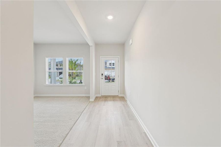 Spacious, unfurnished interior of a new home in Preserve at Mountain Creek, Pendergrass (Image 37).