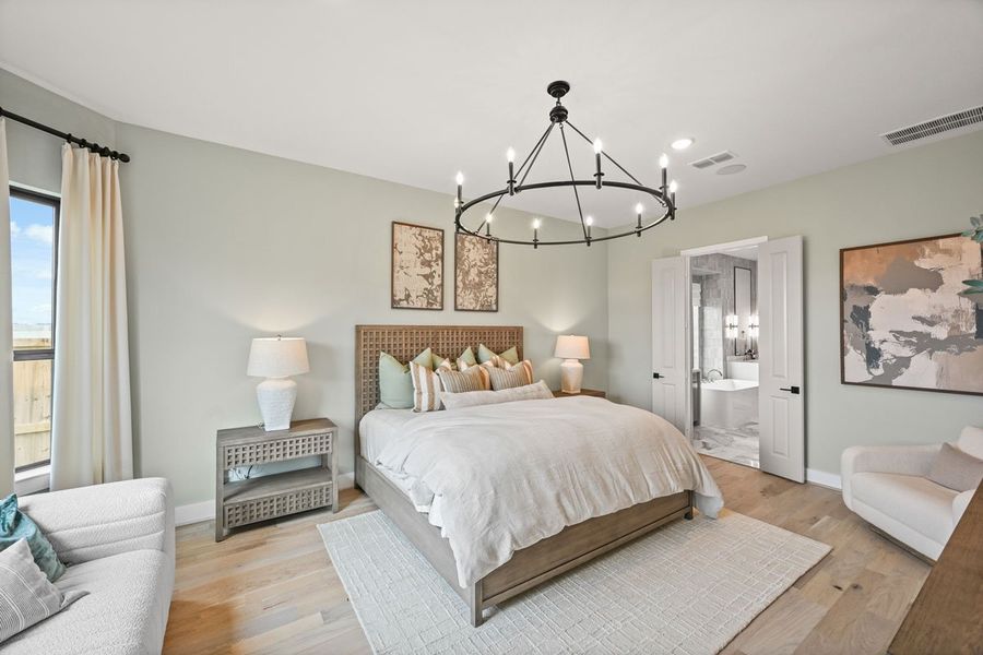 Furnished interior view inside a new home in Jubilee 45' 70', Hockley (Image 24).