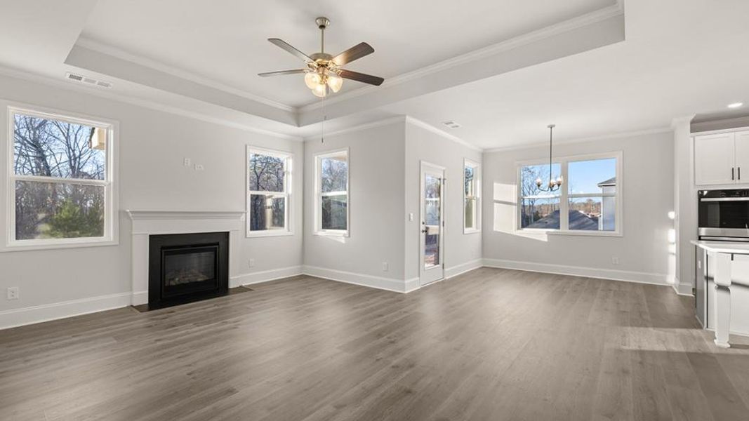 Spacious, unfurnished interior of a new home in Butner Estates, South Fulton (Image 19).