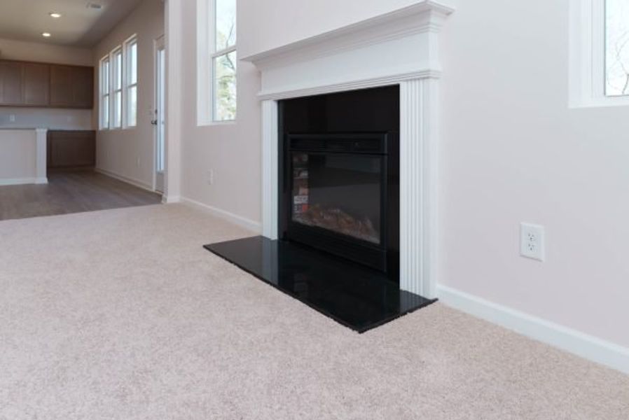 Representative unfurnished interior of a home built from the Clayton by Piedmont Residential in Hampton Ridge, Jefferson (Image 39).