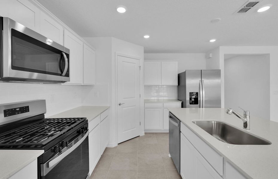 Furnished interior view inside a new home in Wells Landing, Jacksonville (Image 4). Furnished interior view inside a new home in Wells Landing, Jacksonville (Image 4).