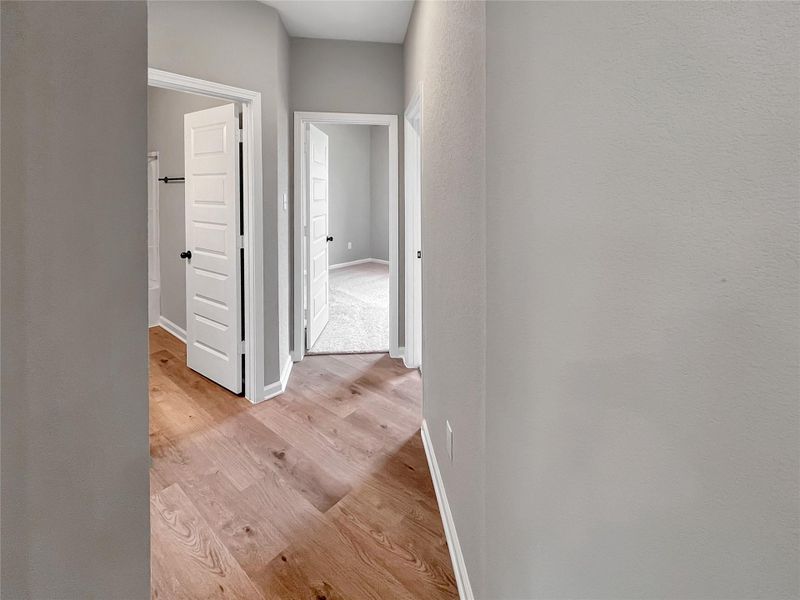 The Oakshire II- Hall to 2 Secondary Bedrooms and Full Bath