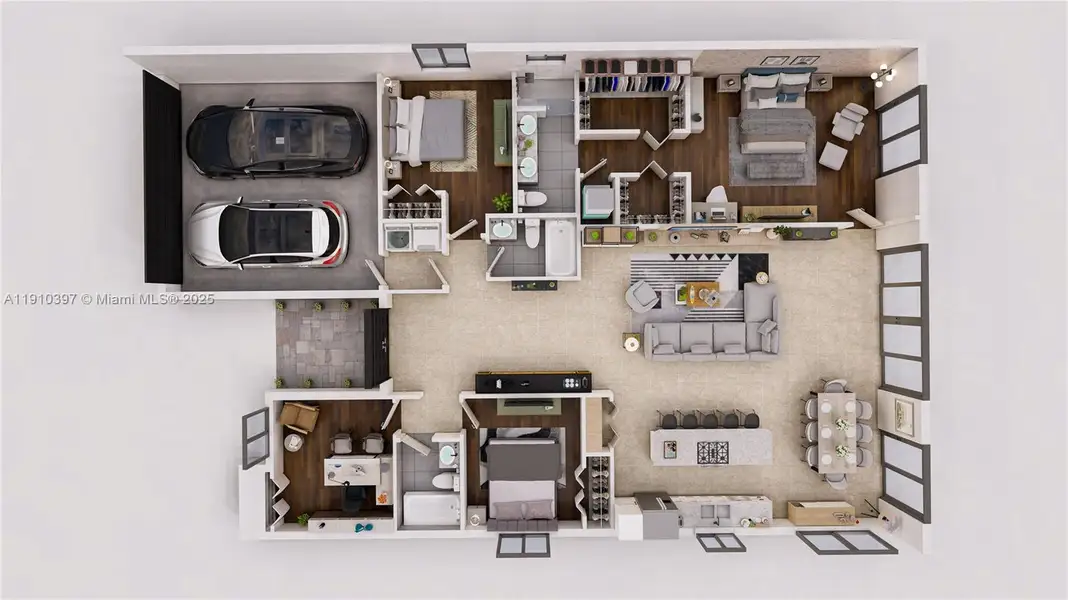 2D floor plan layout of this home in , Fort Lauderdale, FL (Image 5). 2D floor plan layout of this home in , Fort Lauderdale, FL (Image 5).