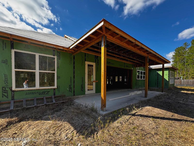 In-progress construction of a new home in , Yulee, FL (Image 16). In-progress construction of a new home in , Yulee, FL (Image 16).