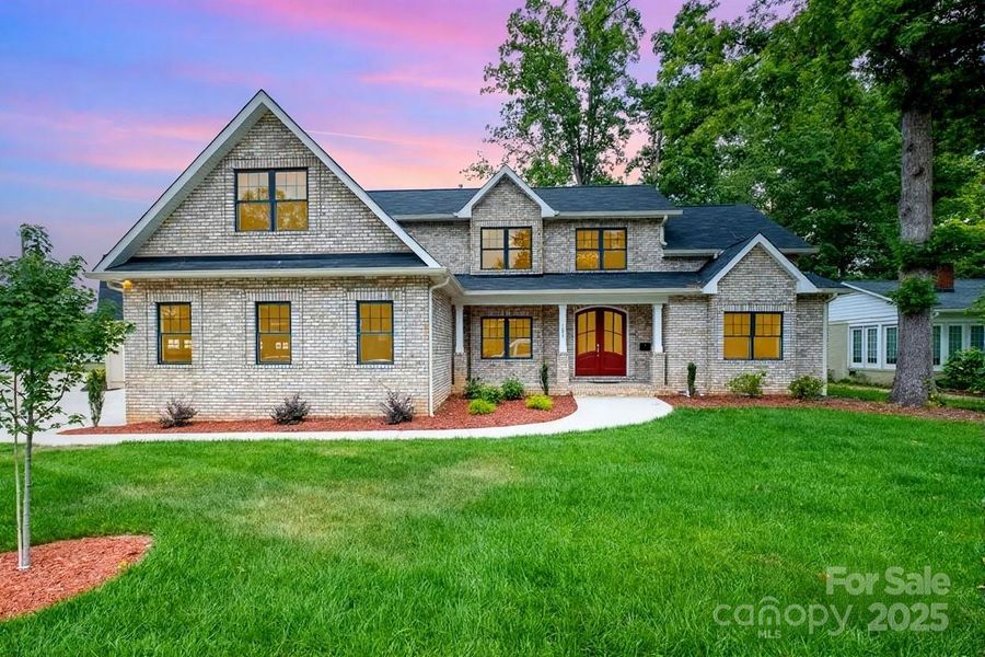 Front exterior of a new home in , Charlotte, NC, highlighting curb appeal (Image 2). Front exterior of a new home in , Charlotte, NC, highlighting curb appeal (Image 2).