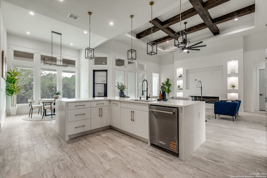 Furnished interior view inside a new home in , Mico (Image 6).