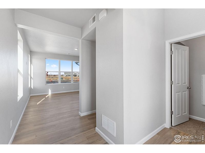 Spacious, unfurnished interior of a new home in Cordovan, Longmont (Image 23). Spacious, unfurnished interior of a new home in Cordovan, Longmont (Image 23).