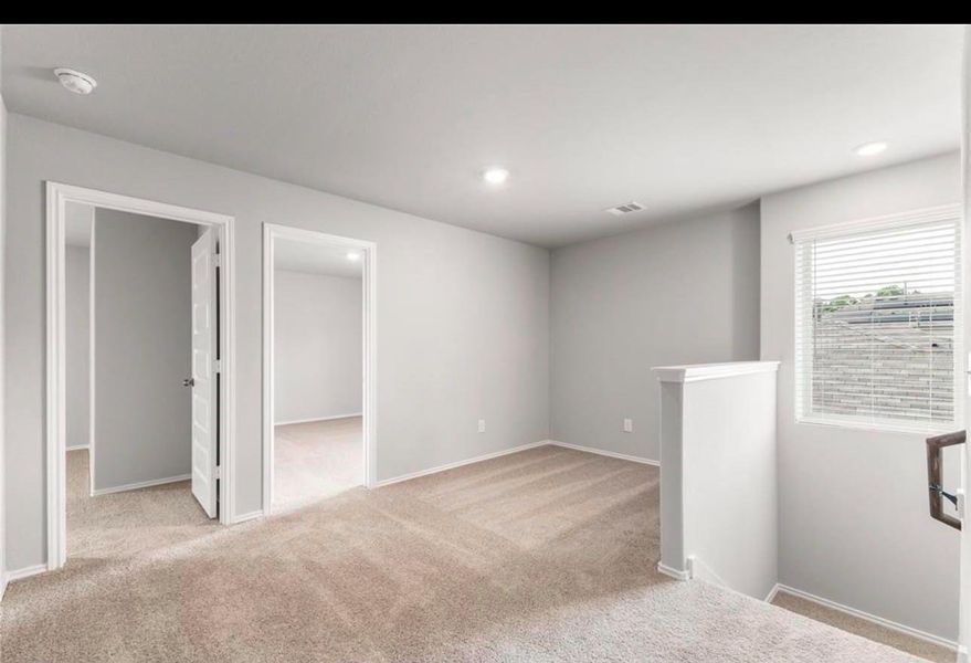 Spacious, unfurnished interior of a new home in , Houston (Image 11). Spacious, unfurnished interior of a new home in , Houston (Image 11).