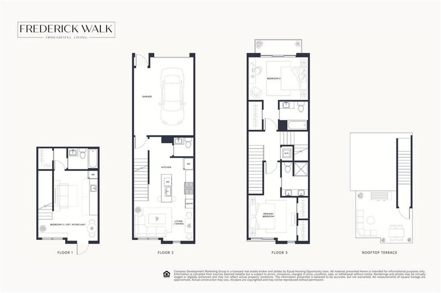 2D floor plan layout of this home in Lavista, Atlanta, GA (Image 5).