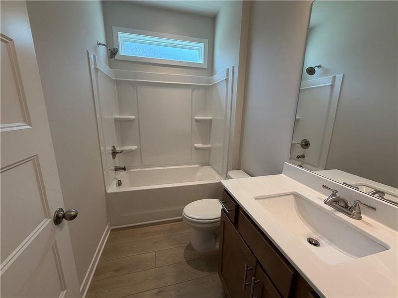 Furnished interior view inside a new home in Mallard’s Landing, Jefferson (Image 18).