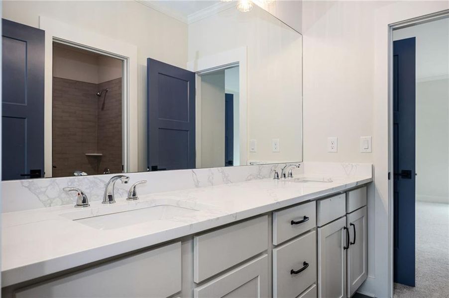 Furnished interior view inside a new home in , Monroe (Image 17). Furnished interior view inside a new home in , Monroe (Image 17).