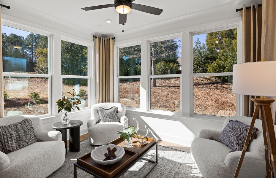 Representative furnished interior of a home built from the Stellar by Del Webb in Del Webb Southern Oaks, Newnan (Image 13).
