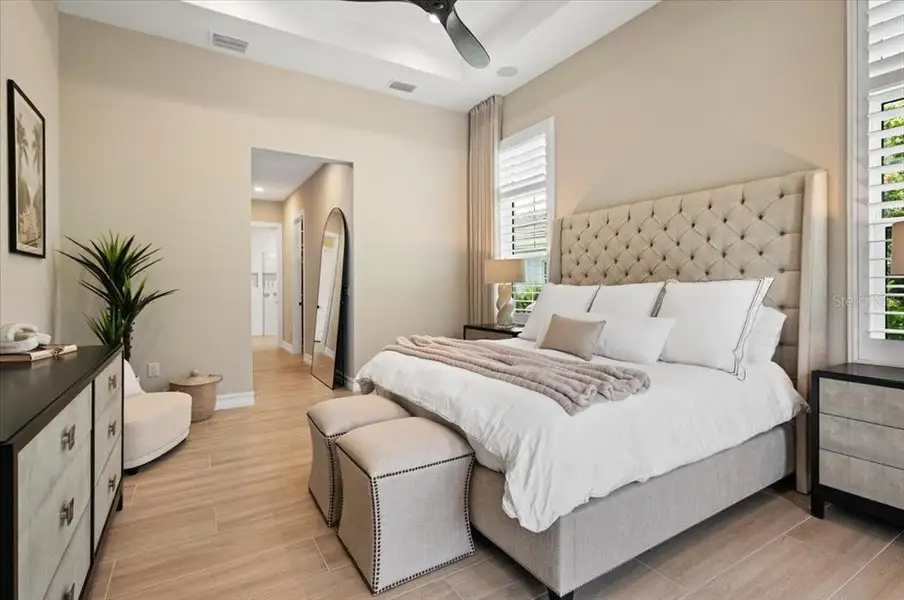 Furnished interior view inside a new home in , Lakewood Ranch (Image 19). Furnished interior view inside a new home in , Lakewood Ranch (Image 19).