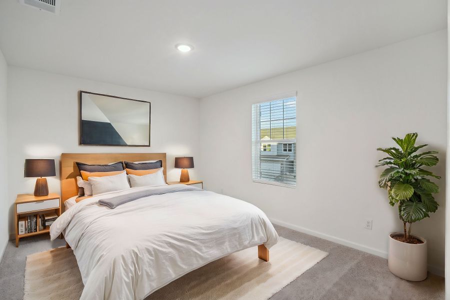 Furnished interior in a model home at Broadmoor Village in Cedar Hill (Image 17).