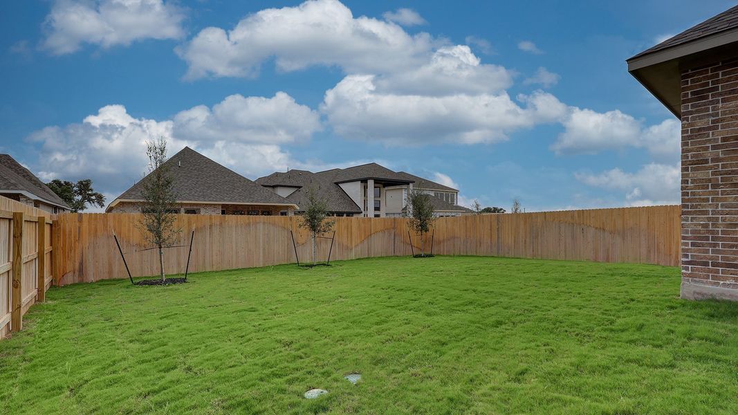 Exterior details and patio area of a home in Kallison Ranch, San Antonio (Image 3).