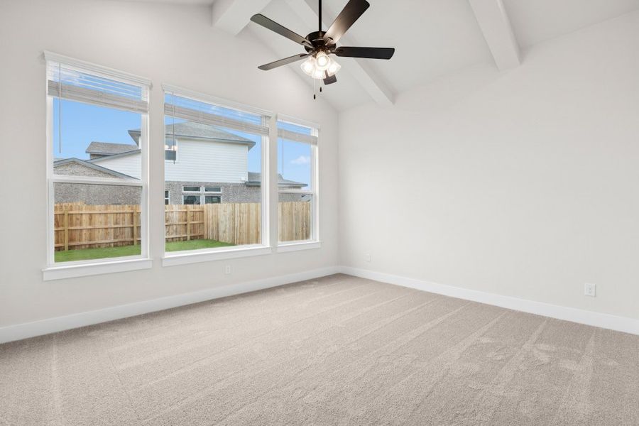 Spacious, unfurnished interior of a new home in Blackhawk, Pflugerville (Image 22).
