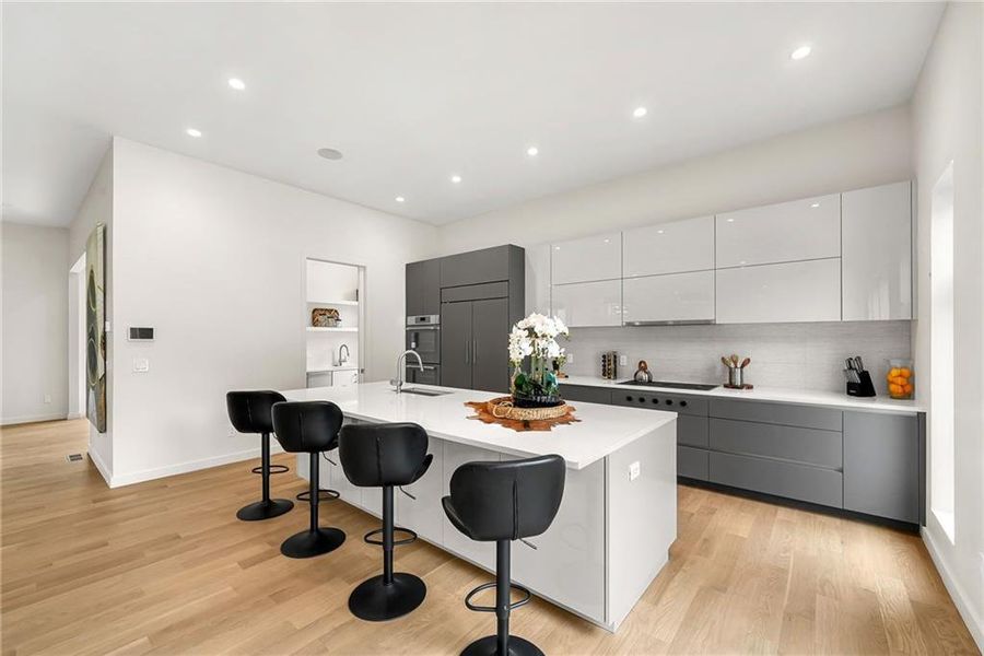 Furnished interior view inside a new home in , Atlanta (Image 20).