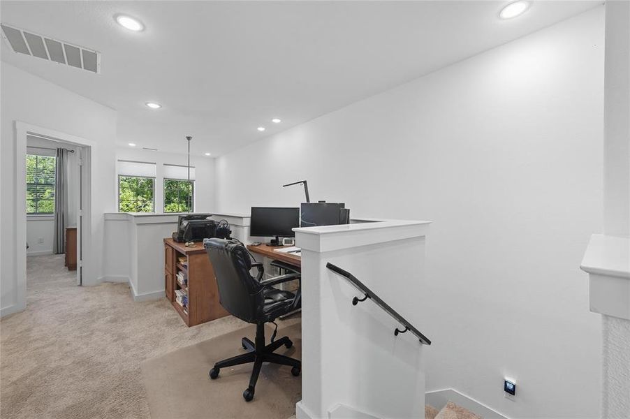 Furnished interior view inside a new home in , Flower Mound (Image 15).