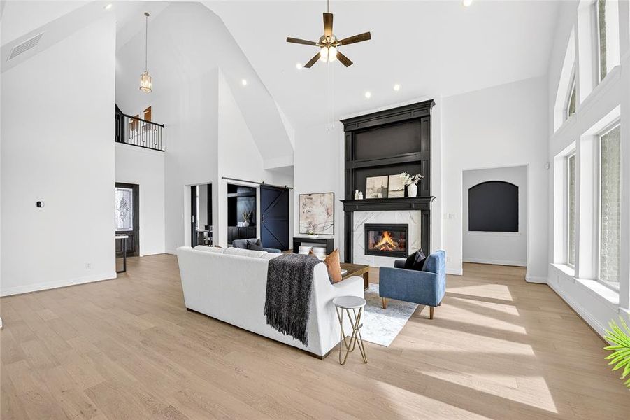 Furnished interior view inside a new home in , Parker (Image 31). Furnished interior view inside a new home in , Parker (Image 31).