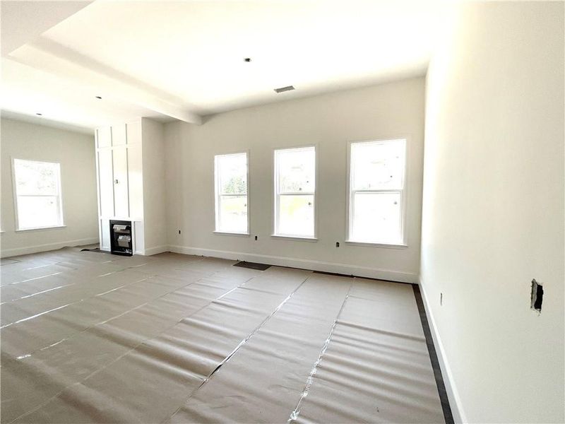In-progress construction of a new home in , Gainesville, GA (Image 36).