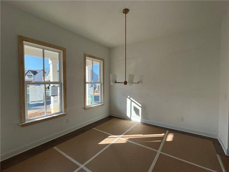 In-progress construction of a new home in East Harbor II at Chestatee, Dawsonville, GA (Image 10).