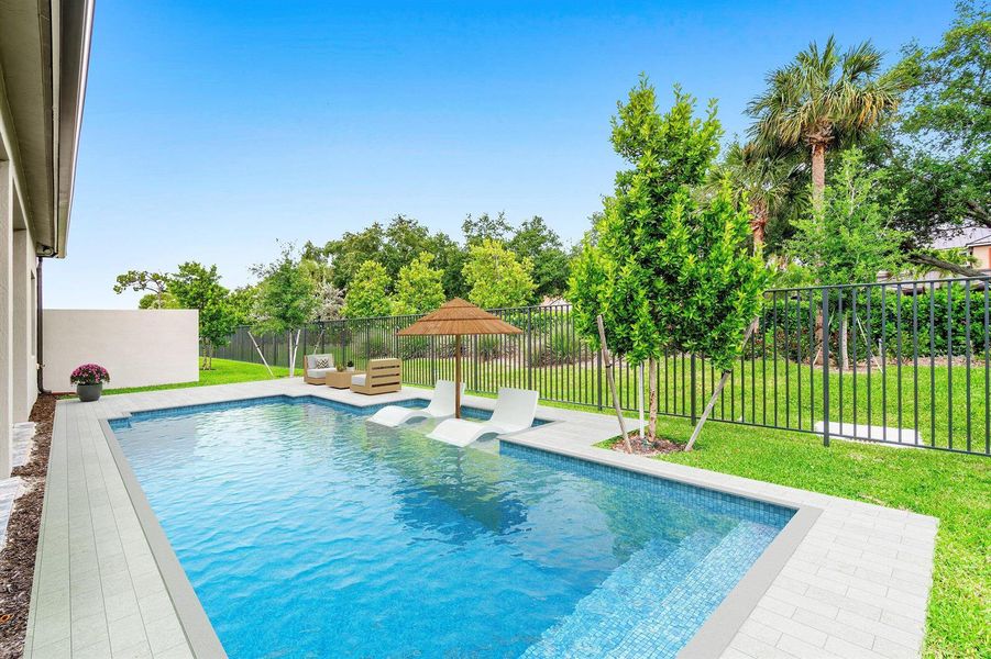 room for a pool-virtually added room for a pool-virtually added