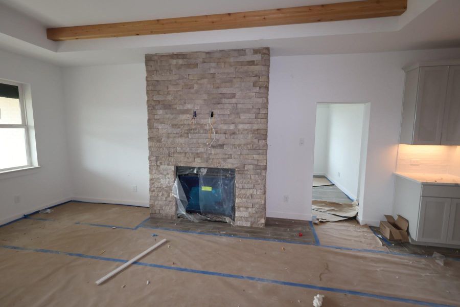 Great room - still under construction!