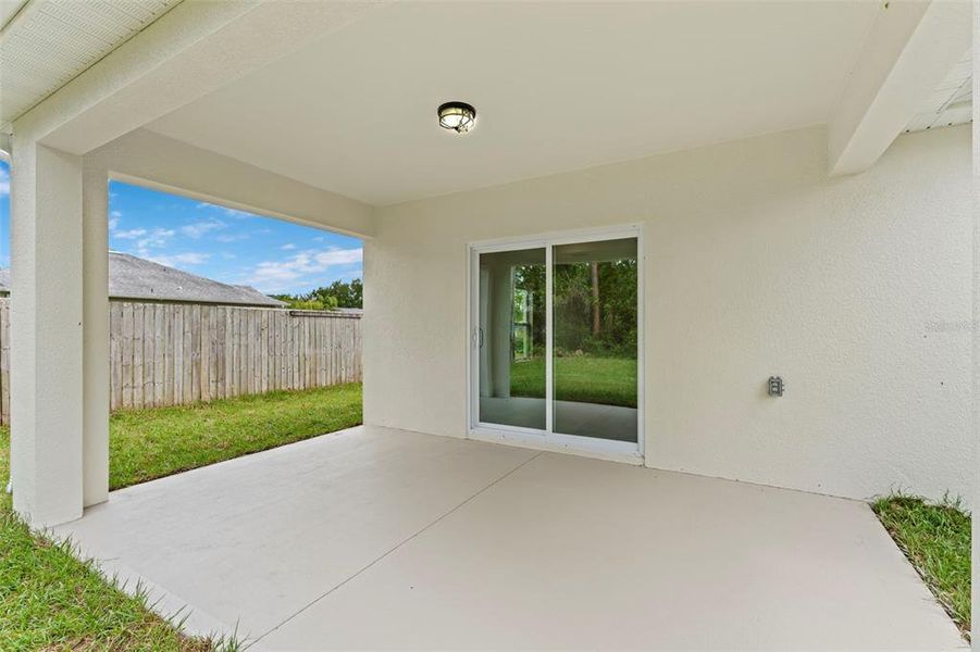 Exterior details and patio area of a home in , Palm Bay (Image 36).